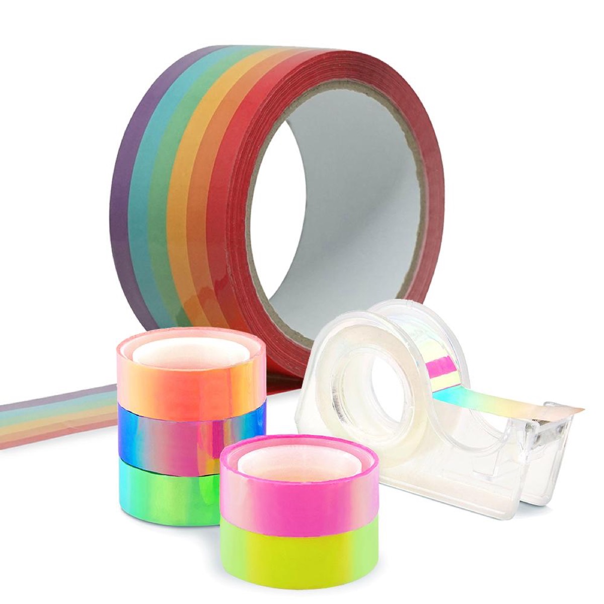 Custom-printed packing tape from the Magic Bodega line